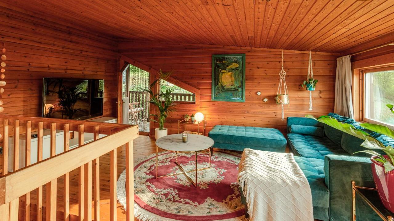 Blockhaus Eifelsteig W/ Kamin Garten & Feuerstelle Berndorf  Экстерьер фото